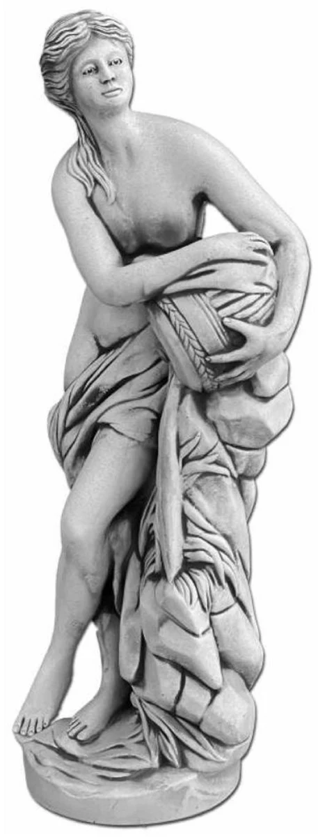 Casa Padrino escultura de g¨¢rgola Art Nouveau mujer gris A. 78 cm