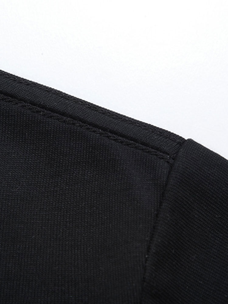 Heavy Weight Oversize T-Shirt & Loose Fit Drawstring Twill jacquard Shorts