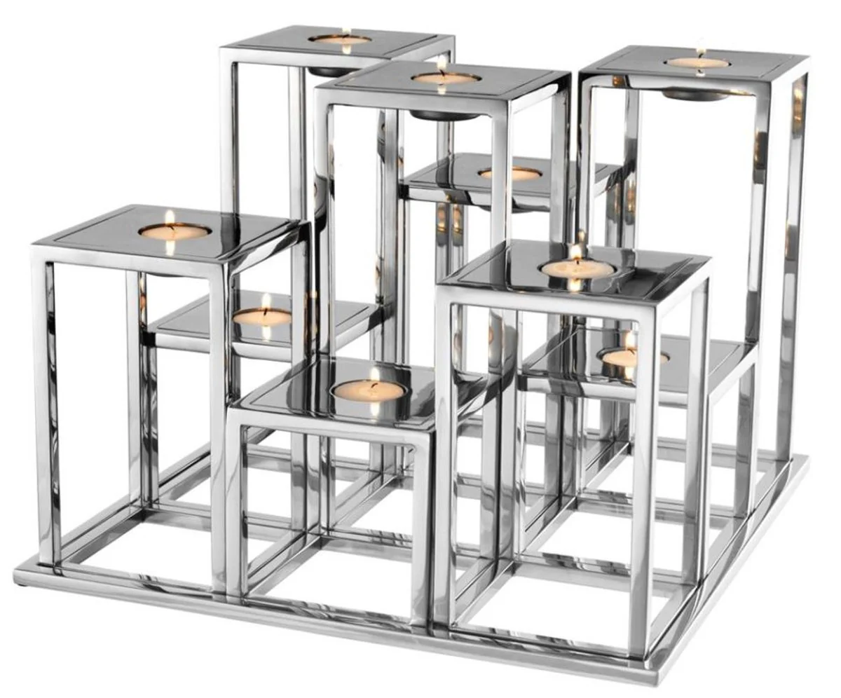 Casa Padrino titular de la luz del té de acero inoxidable de lujo - mobiliario para hoteles diseñador