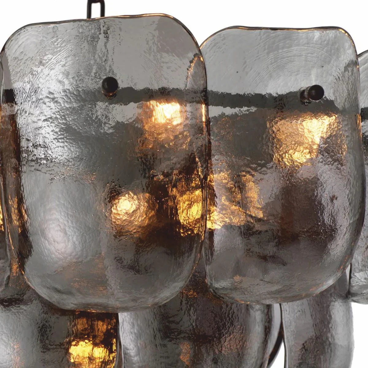 Casa Padrino l¨¢mpara de ara?a de sal¨®n y hotel de lujo gris / bronce ? 75 cm - Muebles de lujo