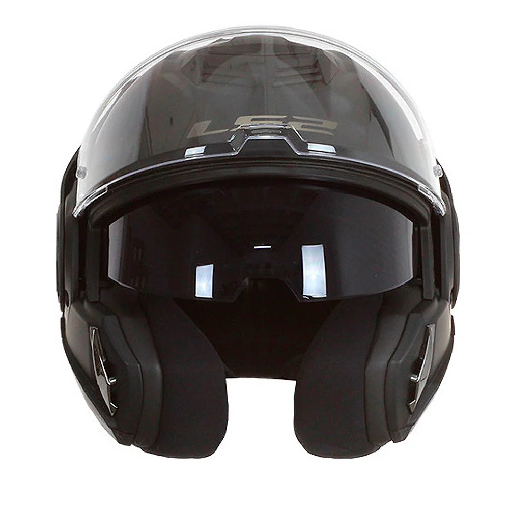 CASCO MODULAR LS2 FF906 ADVANT SOLID NEGRO MATE