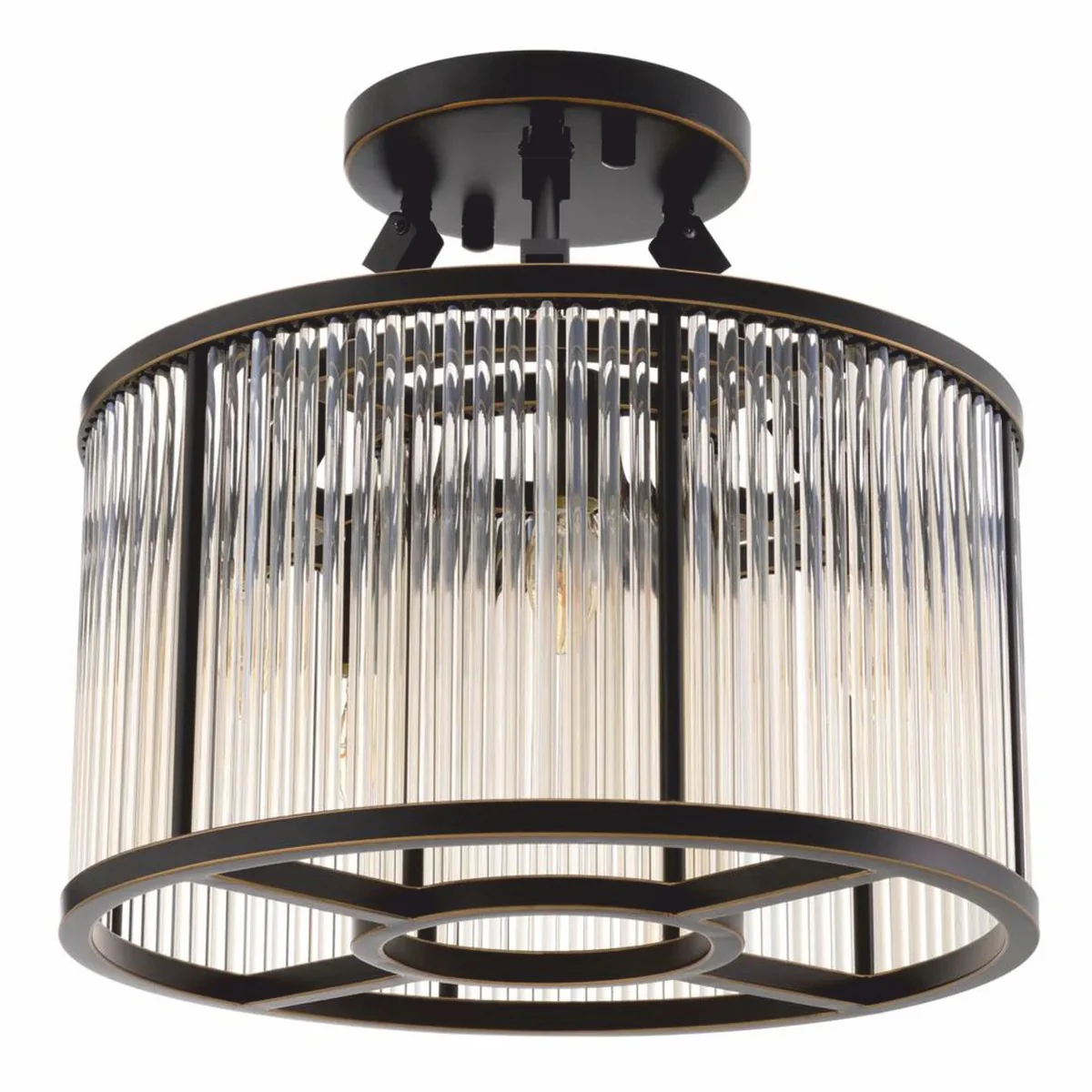 Casa Padrino l¨¢mpara de techo de sal¨®n de lujo bronce ? 45 cm - Luces de lujo