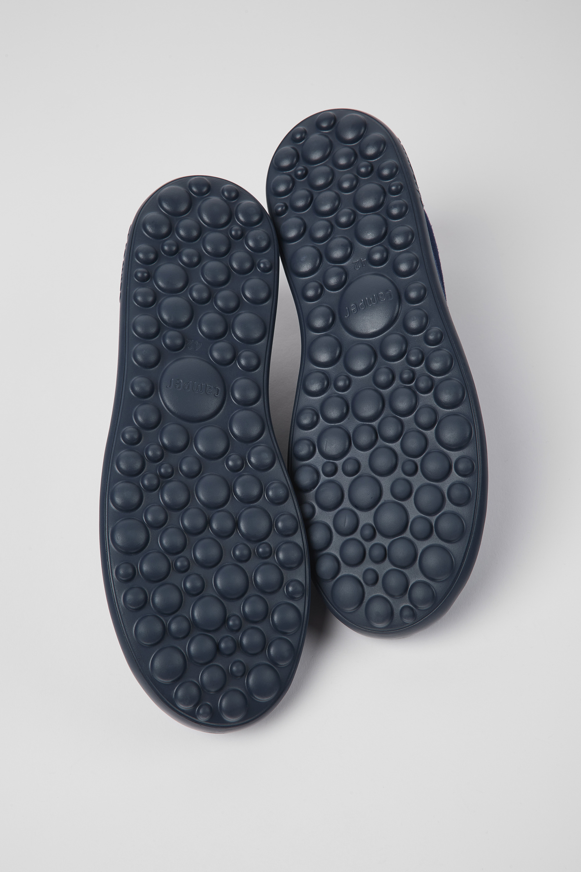 Pelotas XLite - Blue nubuck sneakers for men