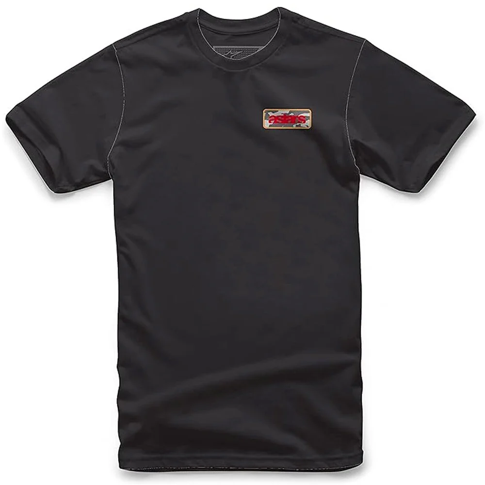 CAMISETA ALPINESTARS SALUTATION NEGRO