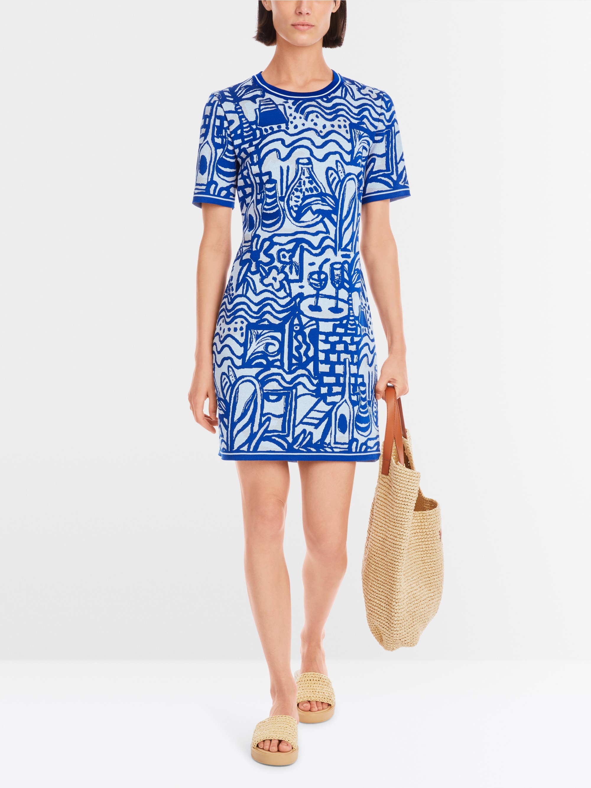 Marc-Cain Rethink Together patterned dress