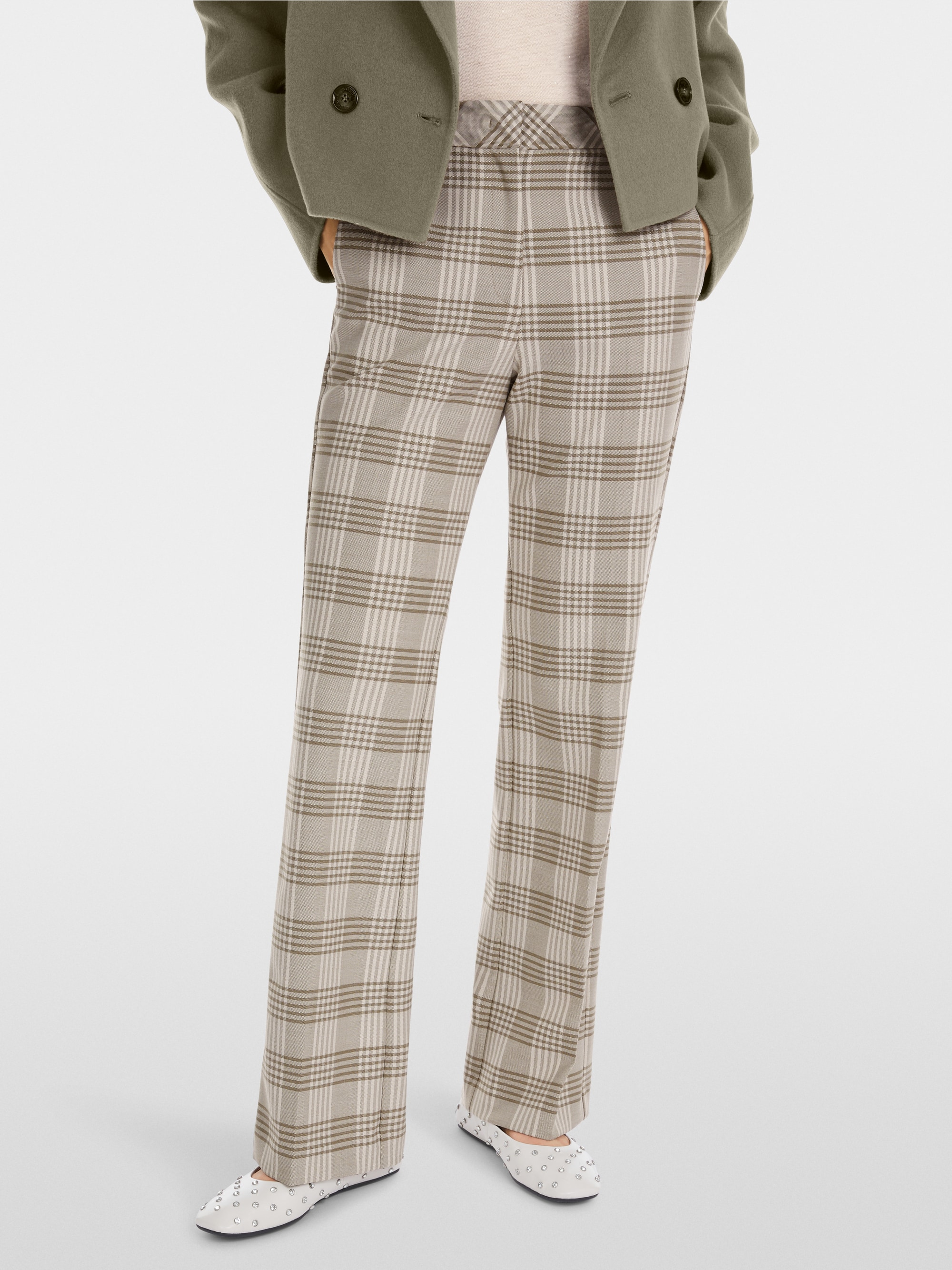 Marc-Cain FAID trousers in check design