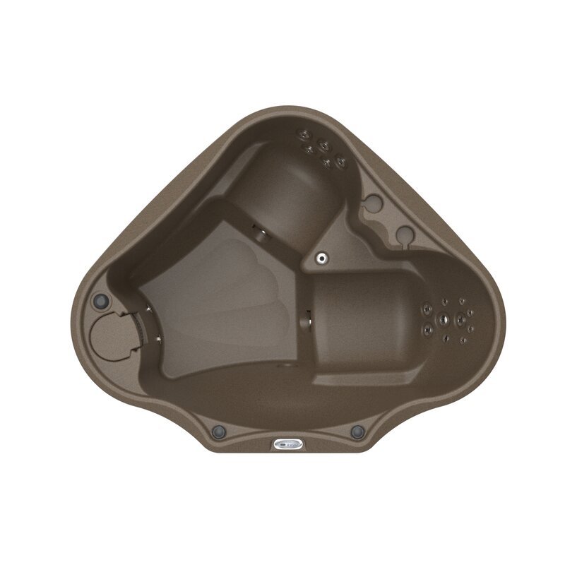 Aquarest Spas, Powered By Jacuzzi Pumps 2 - Person 2 - Jet Oval Plug And Play Hot Tub with Ozonator