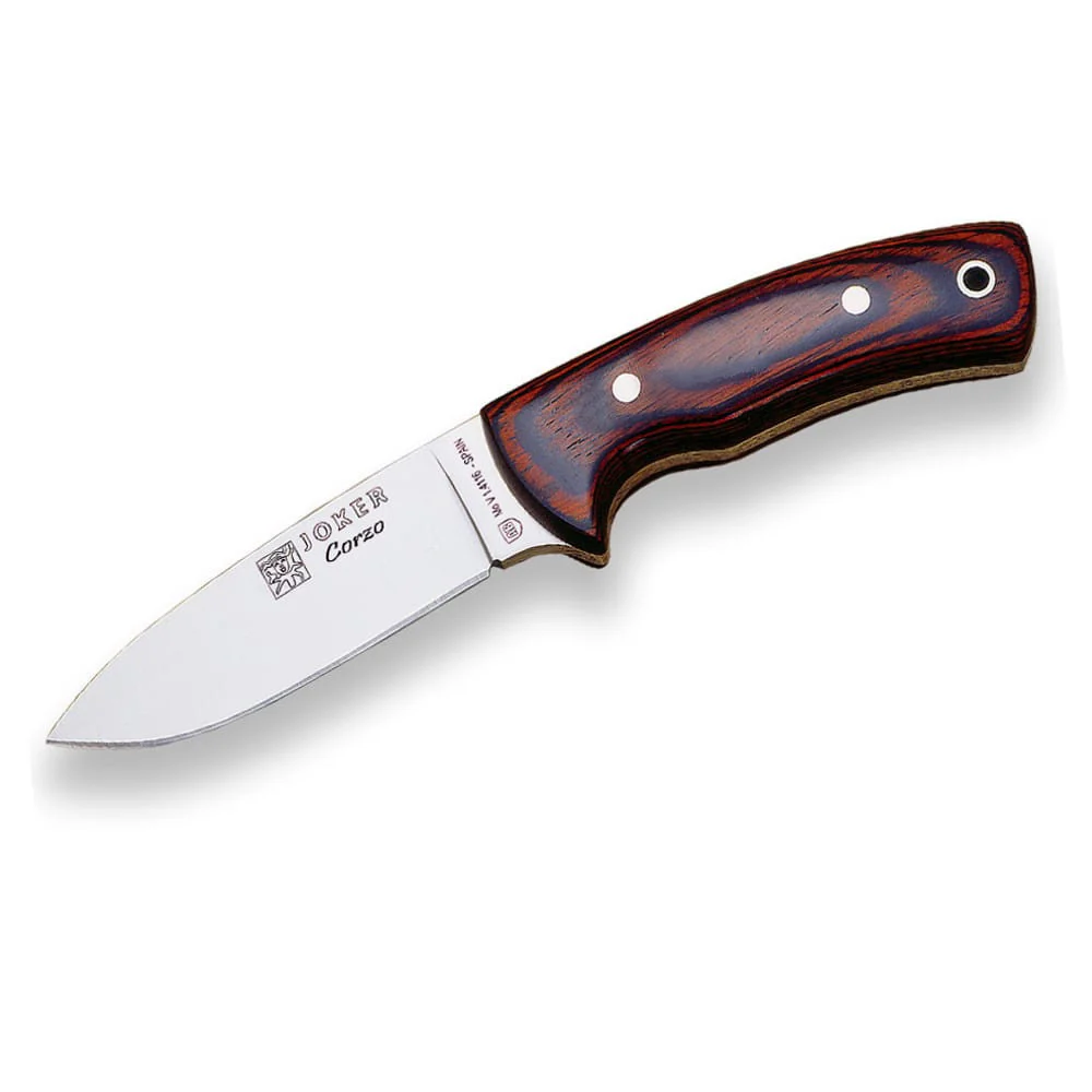 Joker Corzo Madera Roja - Cuchillo de supervivencia y bushcraft