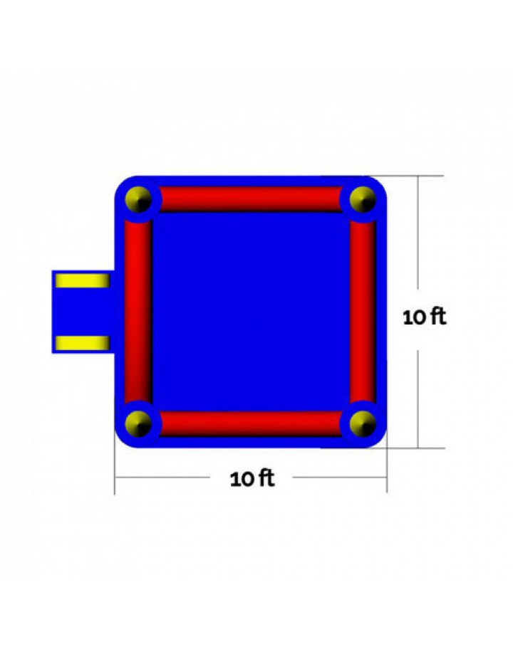 Magic Castle 10 Commercial Inflatable Moonwalk