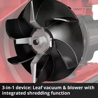Cordless Leaf Vacuum VENTURRO 18/210