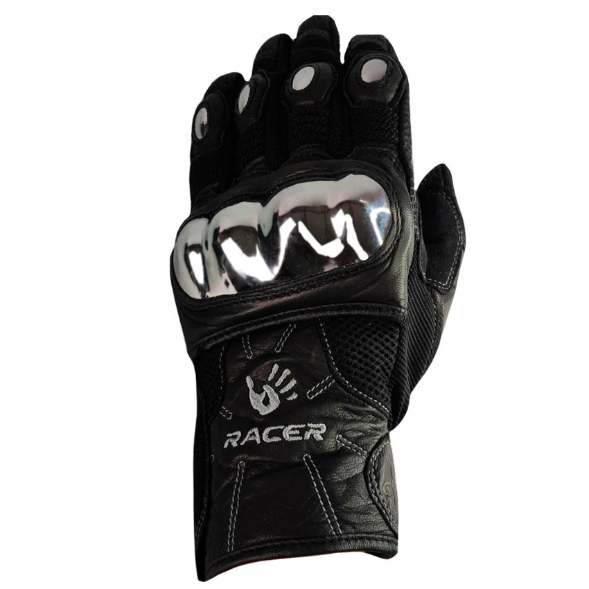 GUANTES VERANO RACER FUSIONMETAL NEGRO