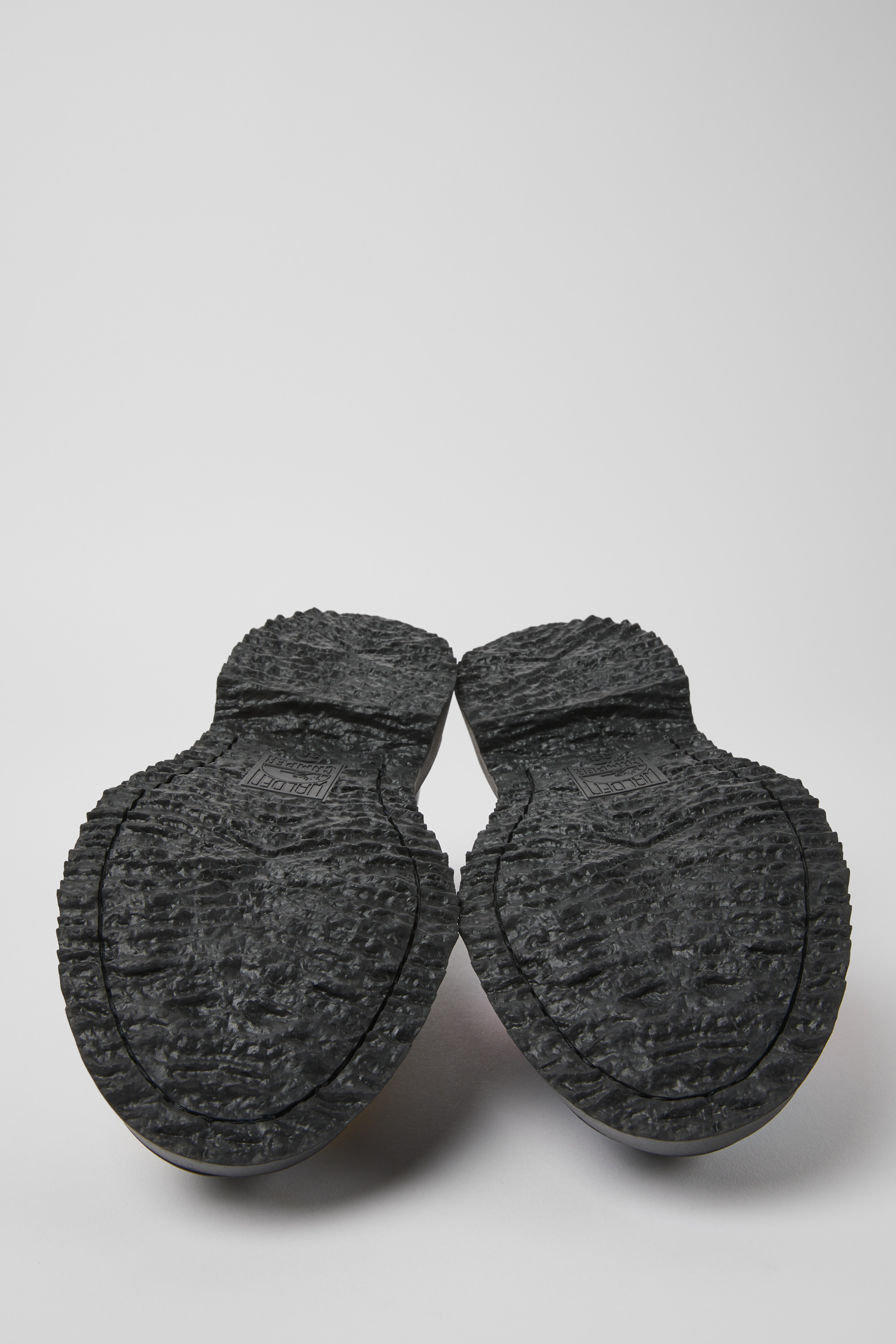 Twins - Multicolored leather loafers for women