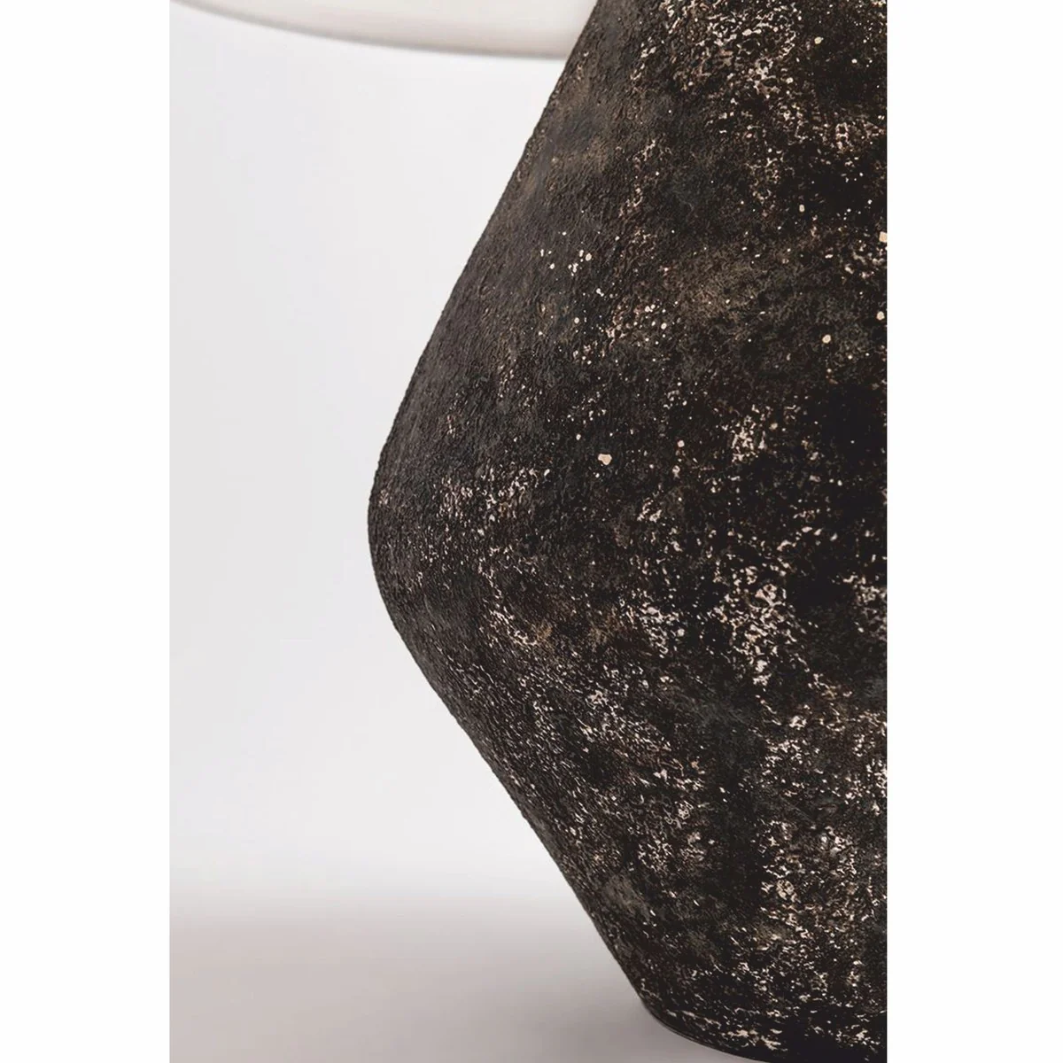 Casa Padrino l¨¢mpara de mesa de lujo negro / crema blanco A. ??58,5 cm - Luces de lujo