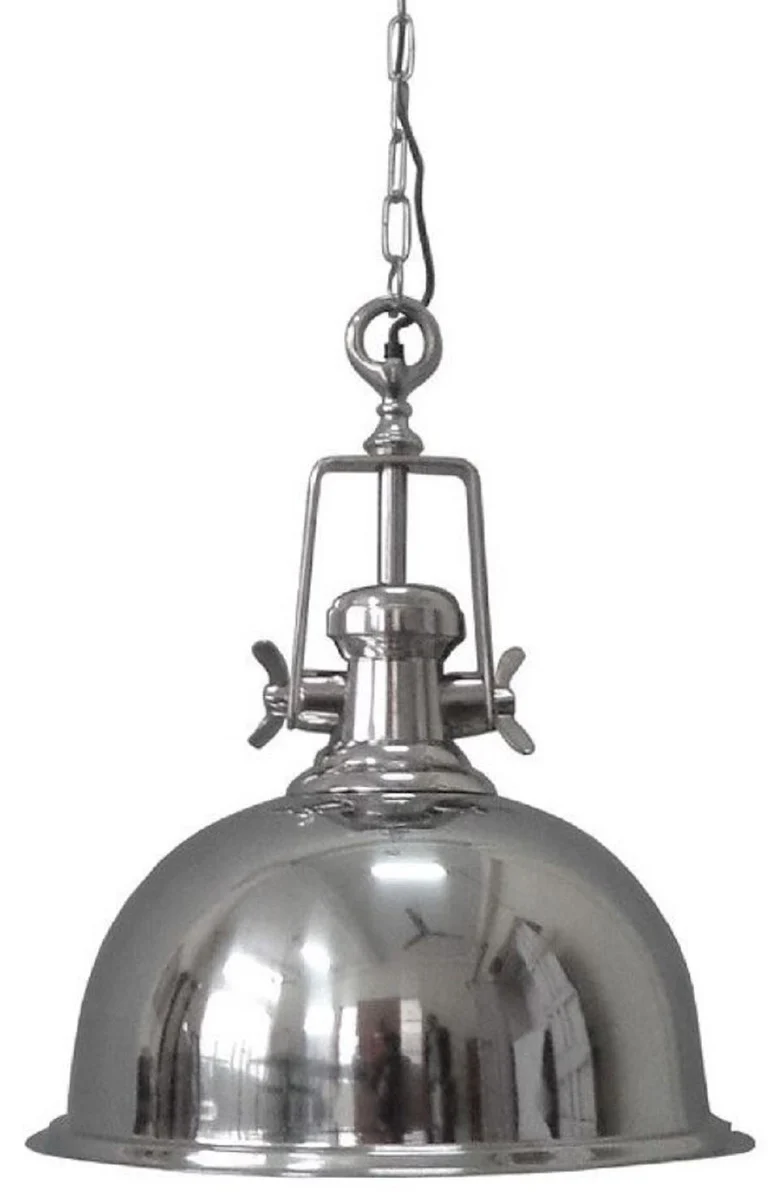 Casa Padrino l¨¢mpara colgante de metal de estilo industrial plata ? 39 x A. 47 cm