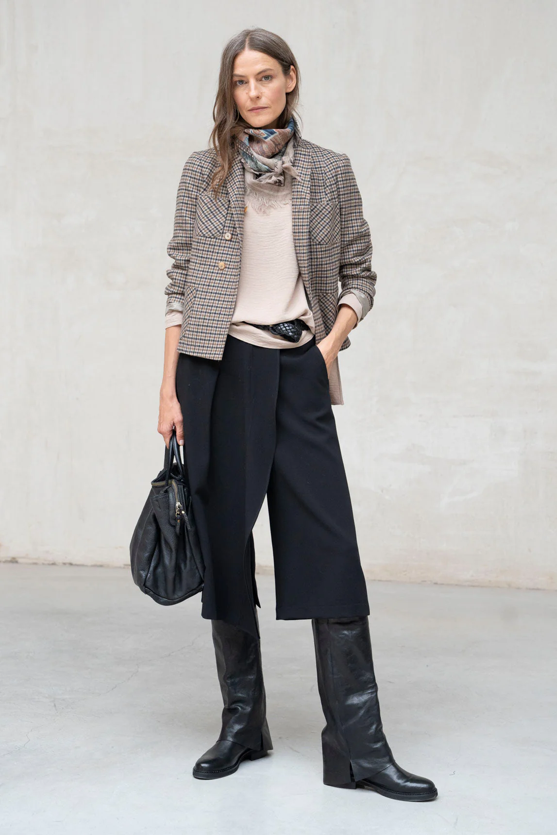 Rivera-spain Falda- pantalón Bandi negro