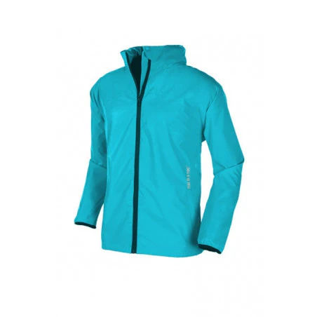 Chaqueta cortavientos Mac in a sac JUNIOR - turquesa