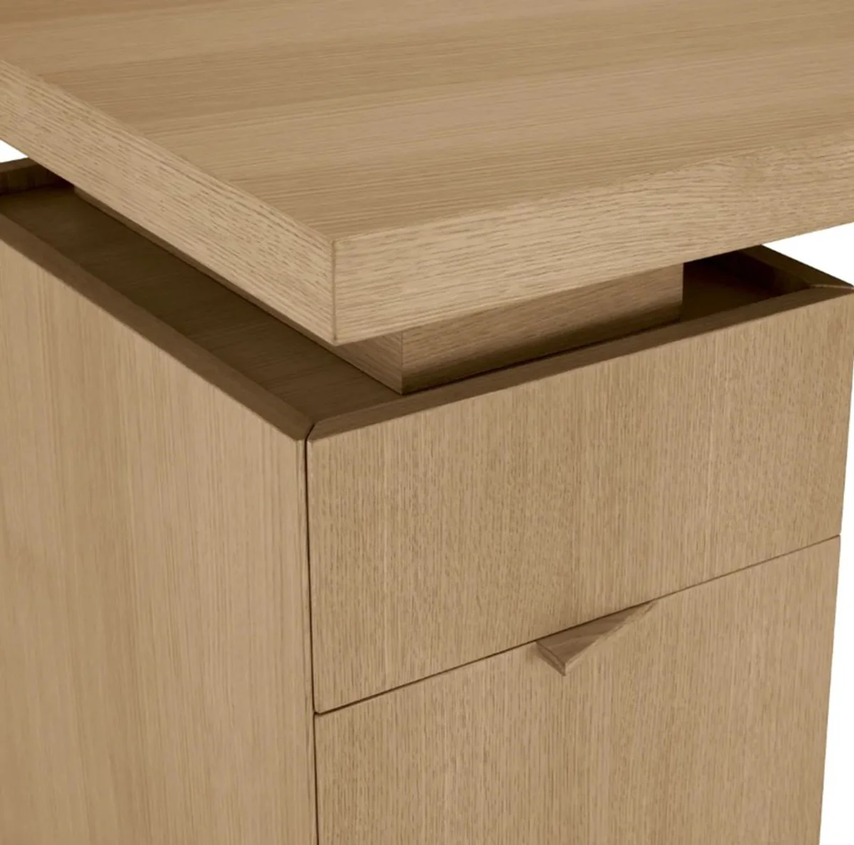 Casa Padrino luxury desk Solid Black England - English desk - antique style - Empire Art Nouveau Baroque colonial