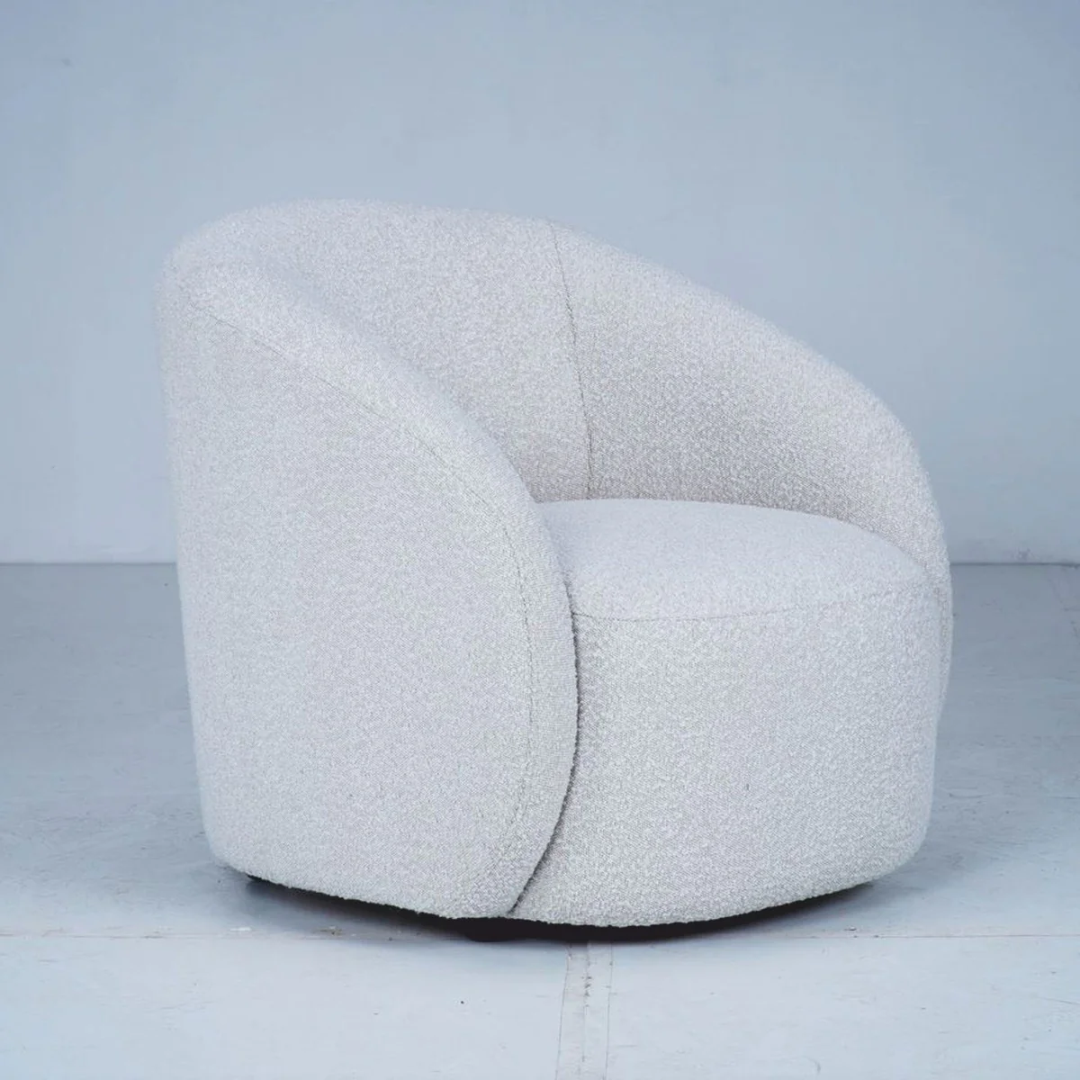 Casa Padrino sill¨®n de sal¨®n de lujo blanco / negro - Muebles de sal¨®n