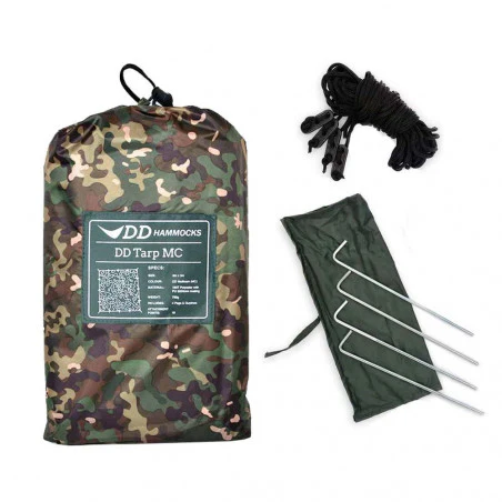 DD Hammocks Tarp 3x3 MC multicamu - Toldo Bushcraft