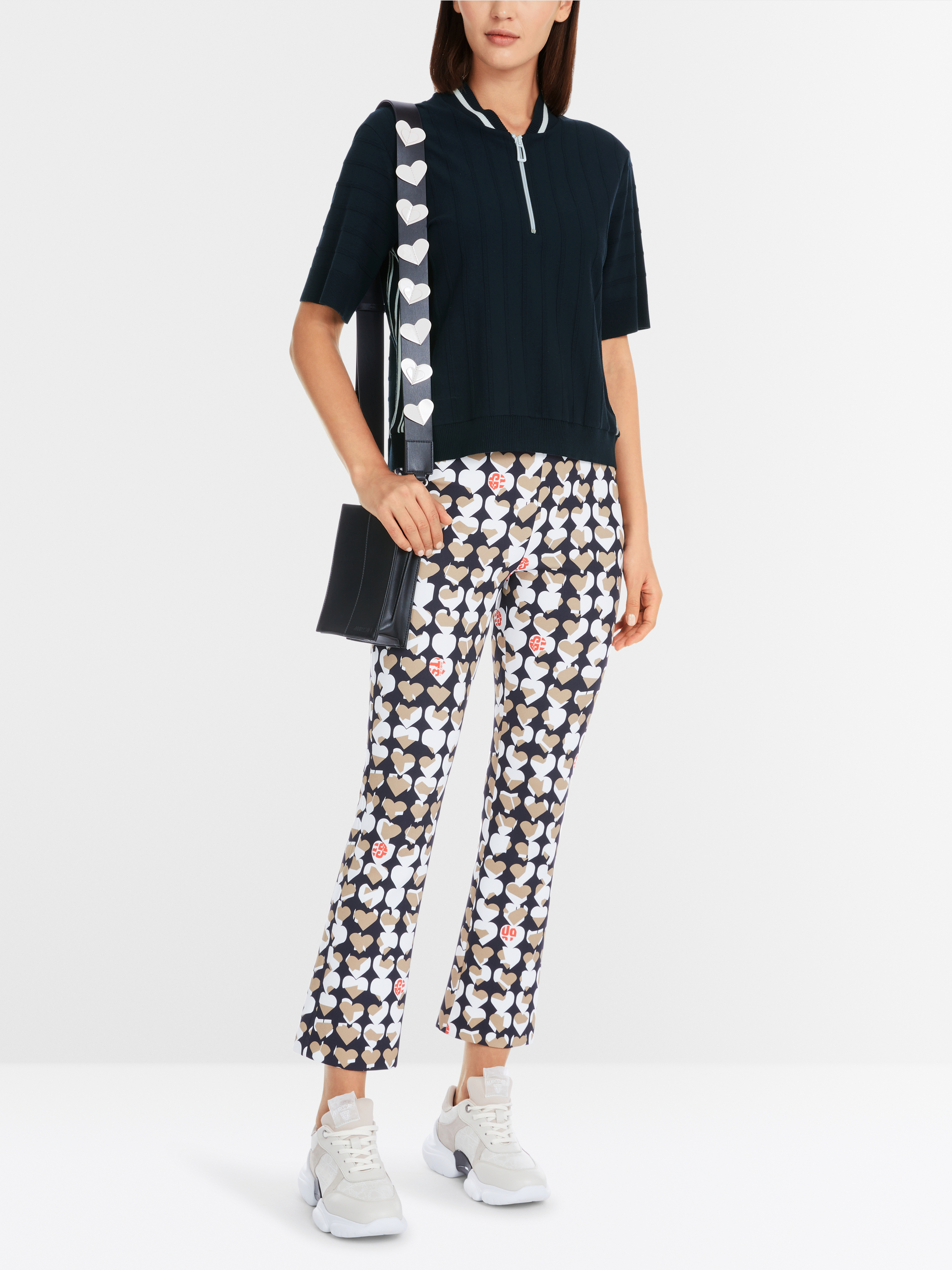 Marc-Cain Short-sleeved sweater 