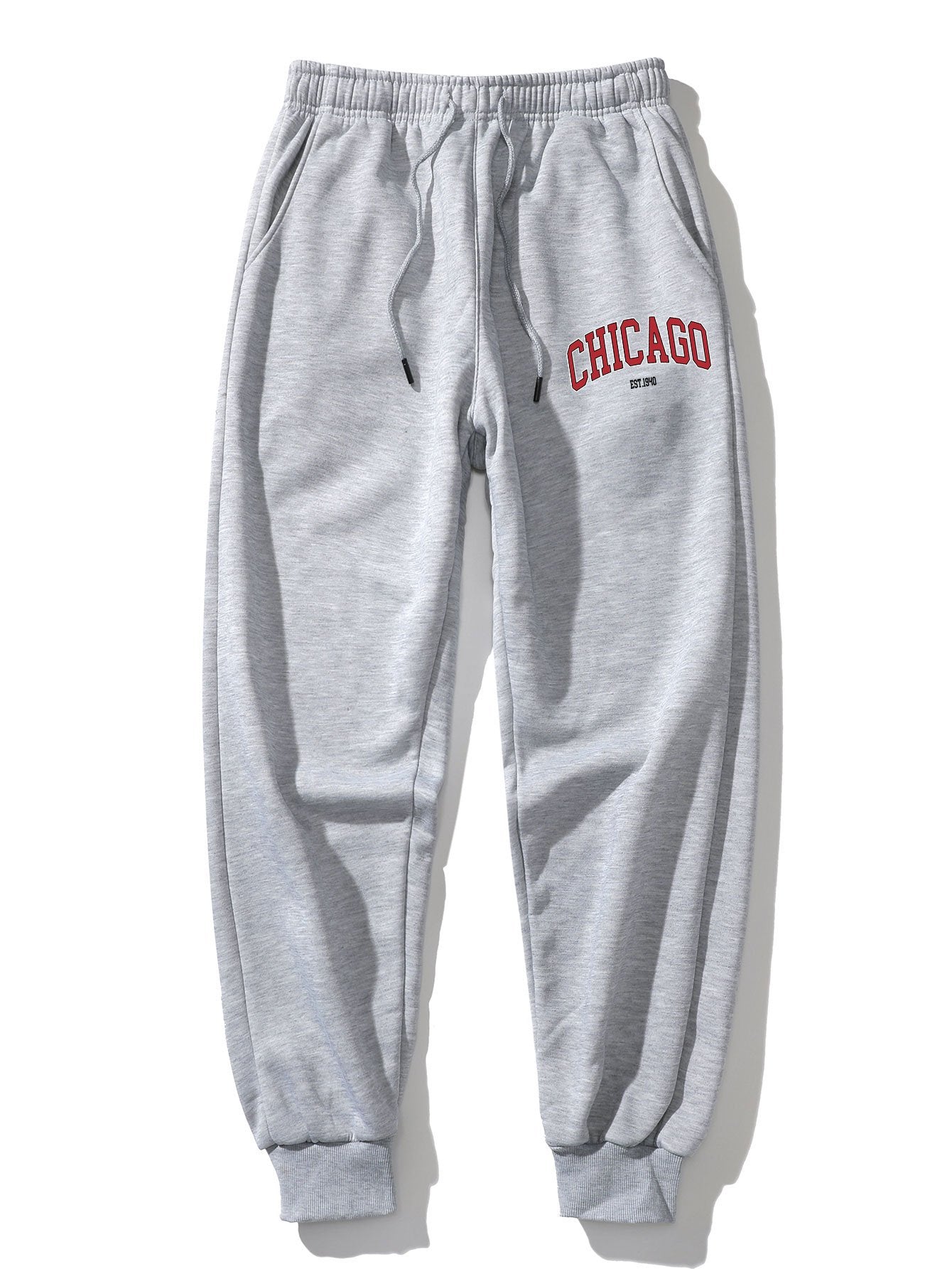 Chicago Print Jogger Pants