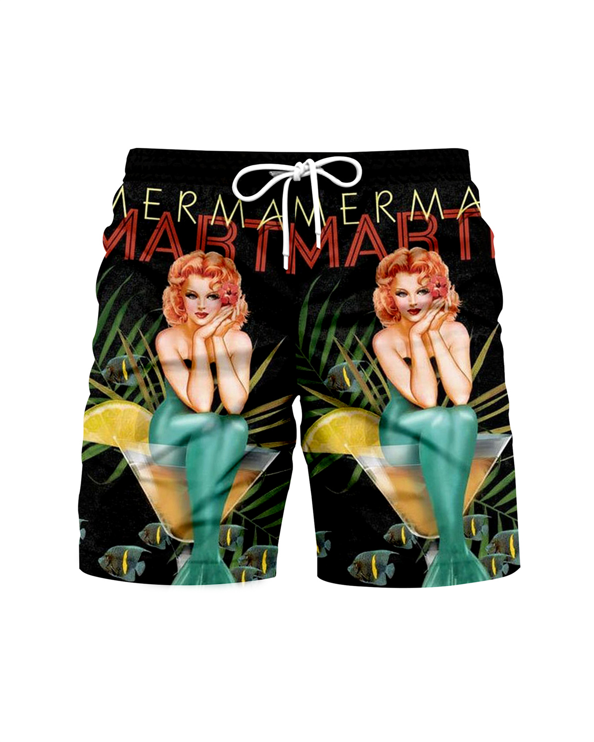 Suitmens Men's Hawaii Vacations Print Shirt Three-Piece Set 060