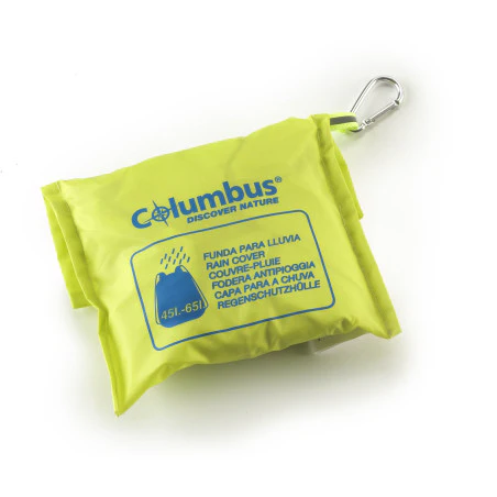 Columbus CUBREMOCHILAS 45-65L para mochila de trekking - verde lima
