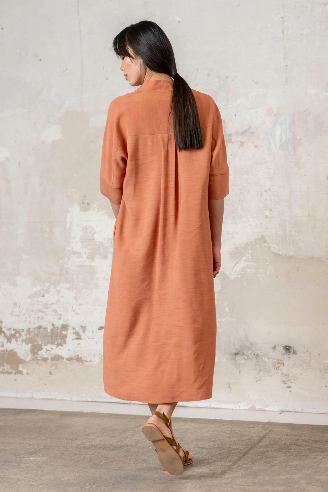 Rivera-spain Vestido Buccheri teja