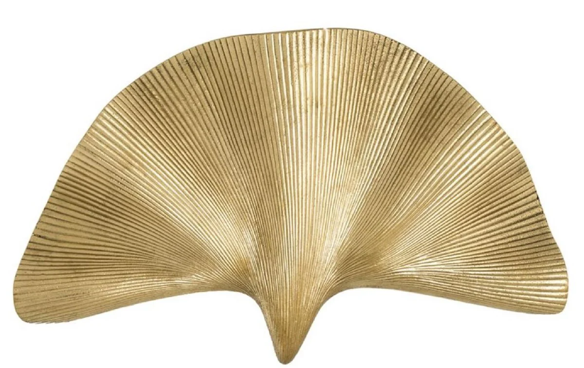 Casa Padrino lámpara de pared de lujo latón pulido 35 x 9 x H. 22 cm - Lámpara de Pared para Hoteles y Restaurantes