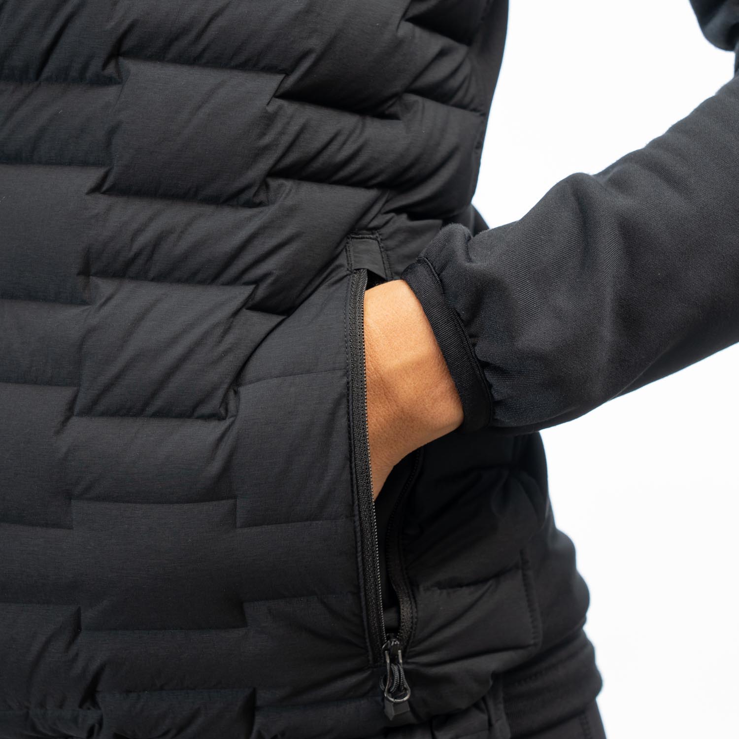 Luna Stretch Down Hybrid Hoodie