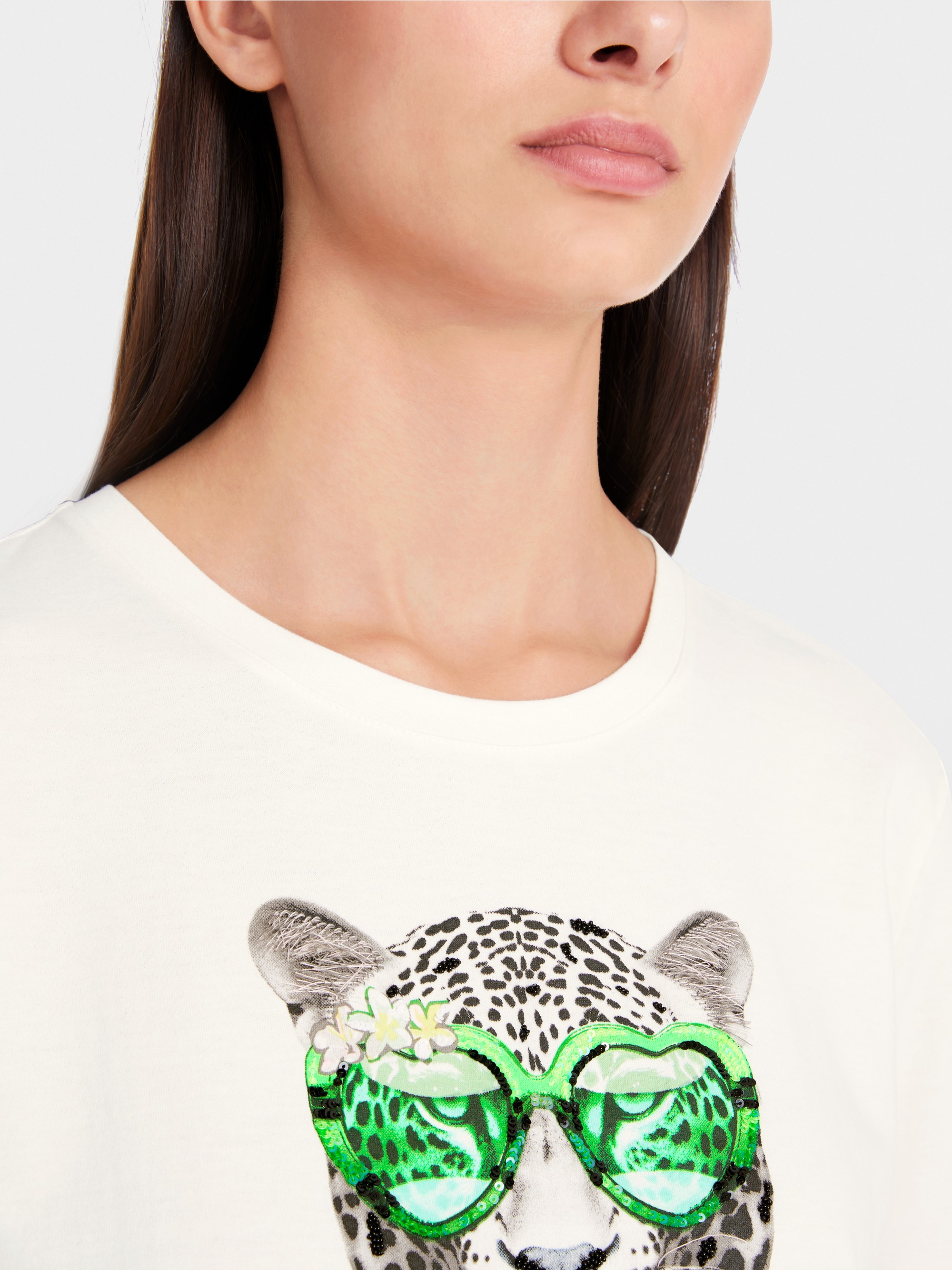 Marc-Cain T-shirt in pure cotton