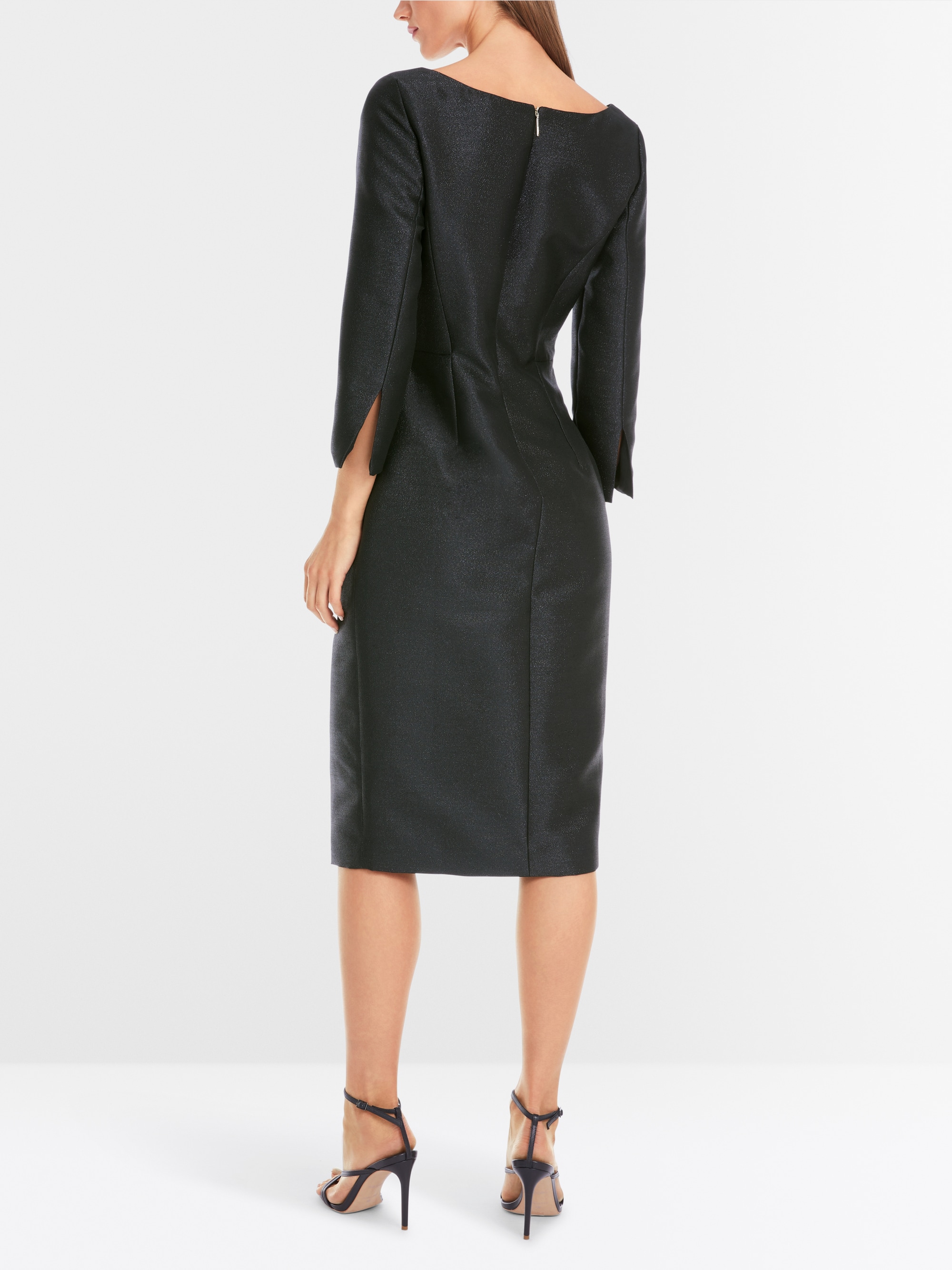 Marc-Cain Dress in shimmering metallic shine