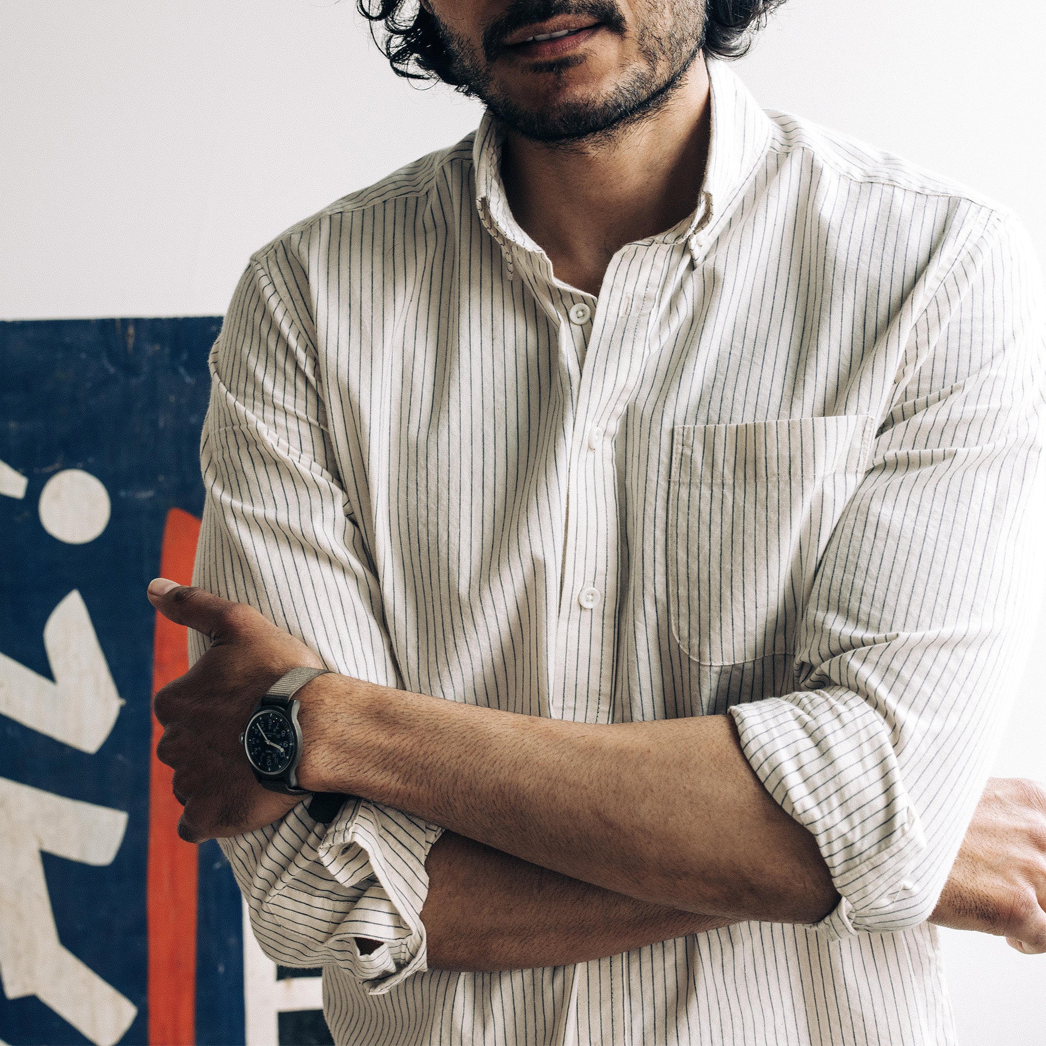 The Jack in Indigo Stripe