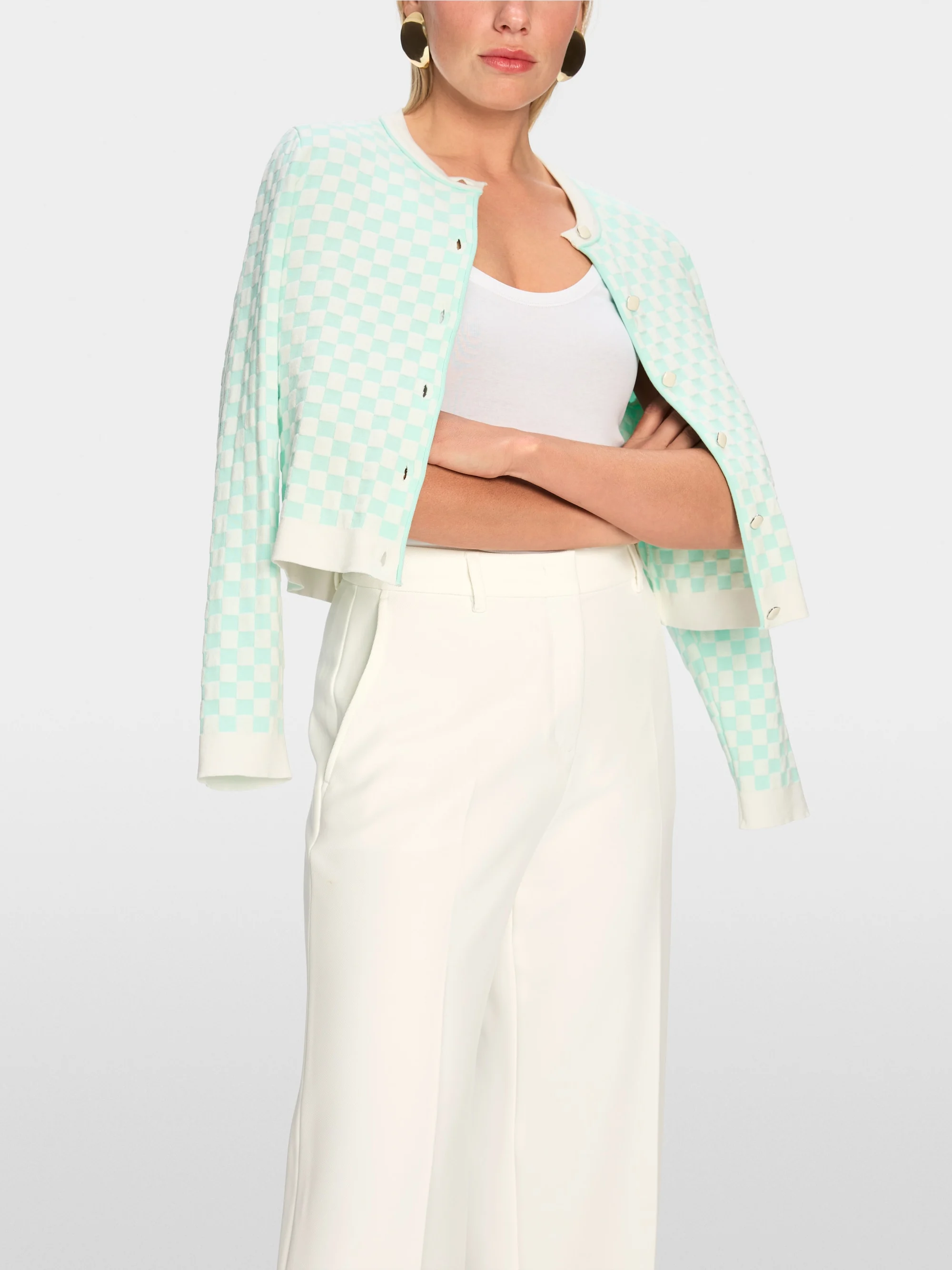 Marc-Cain Tank top in cotton mix