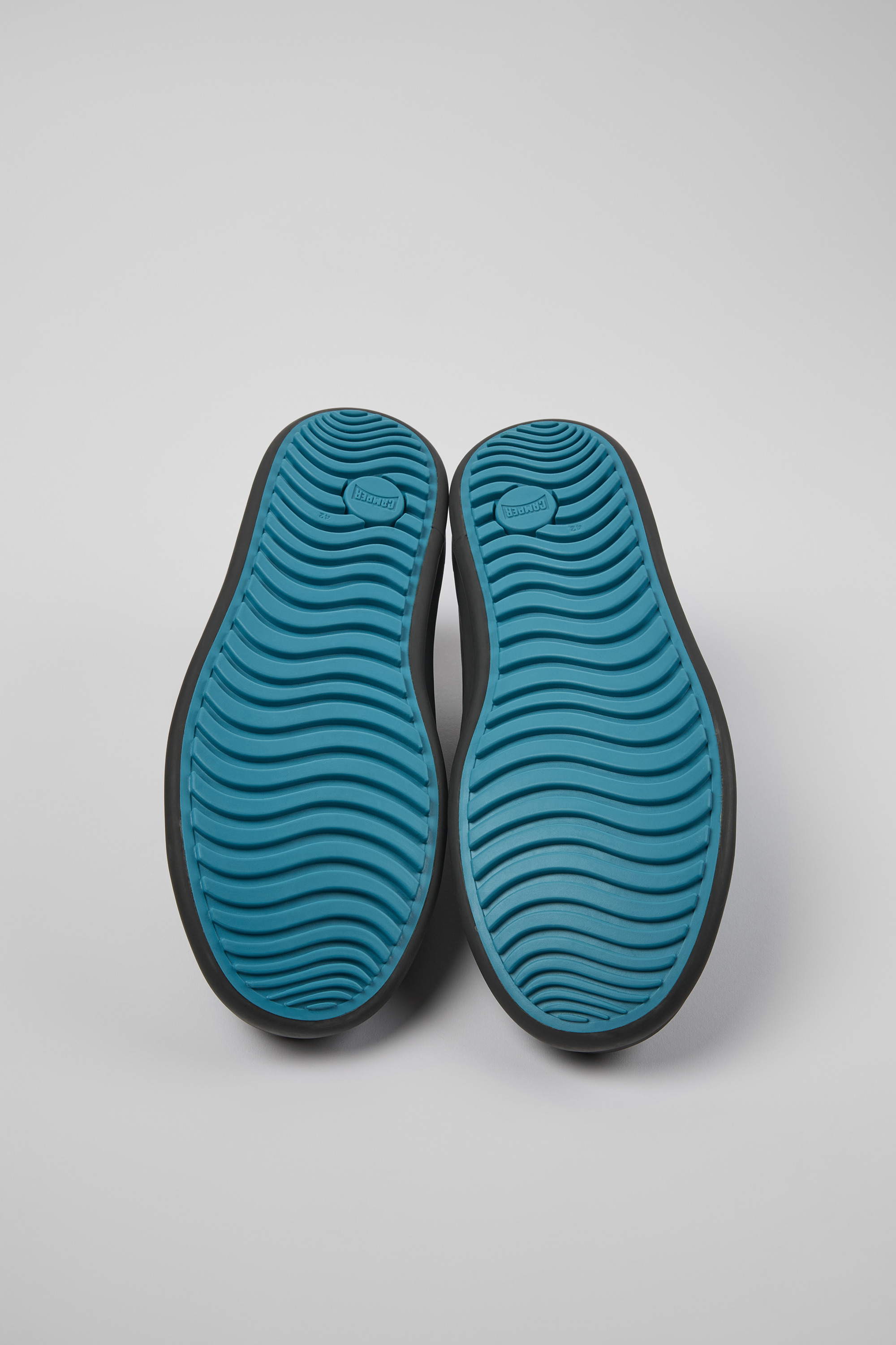 Twins - Multicolored leather and nubuck shoes for men