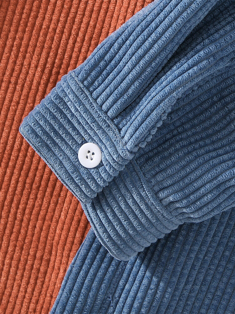Corduroy Long Sleeve Shirts