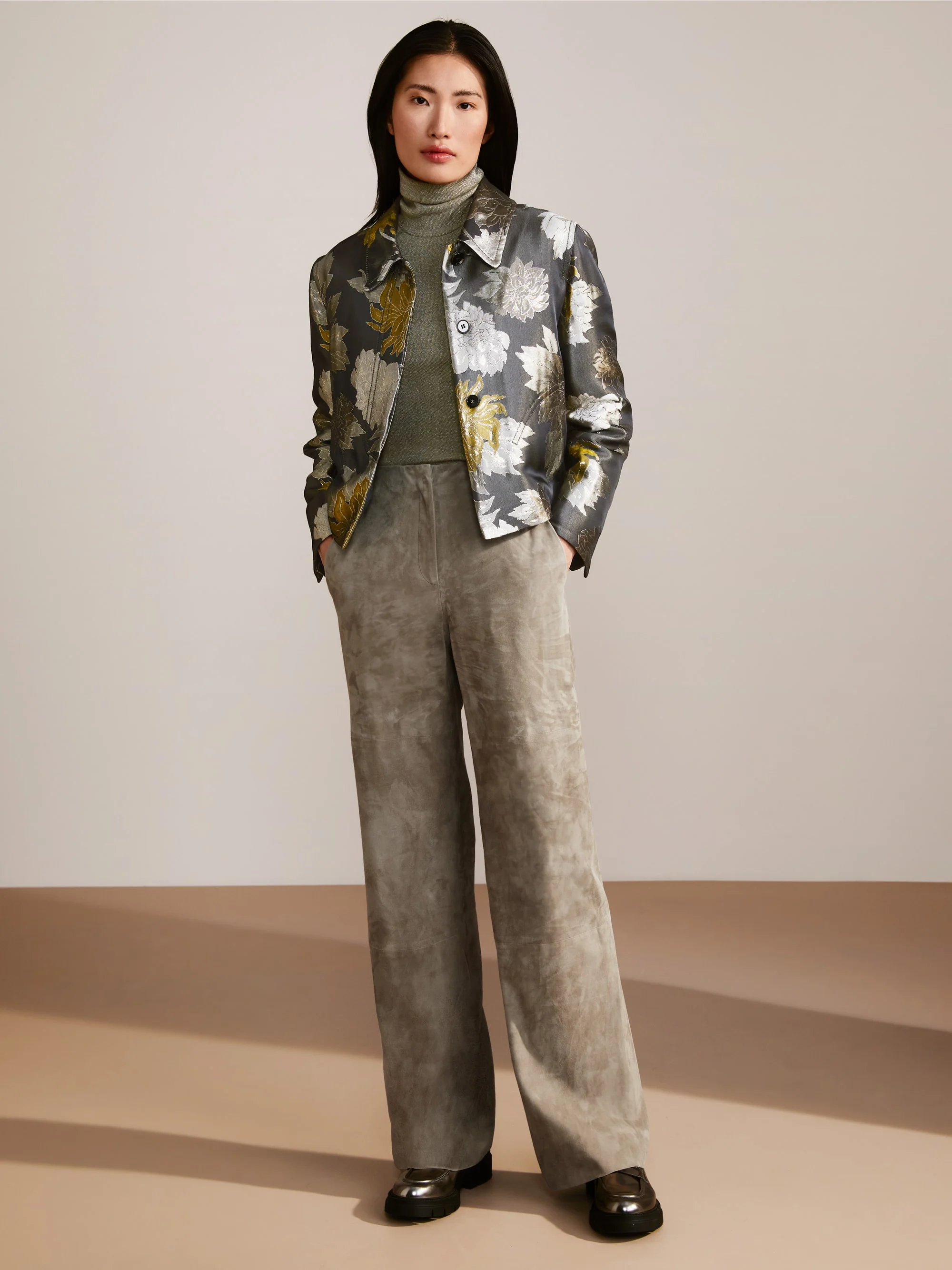 Marc-Cain Short jacquard jacket