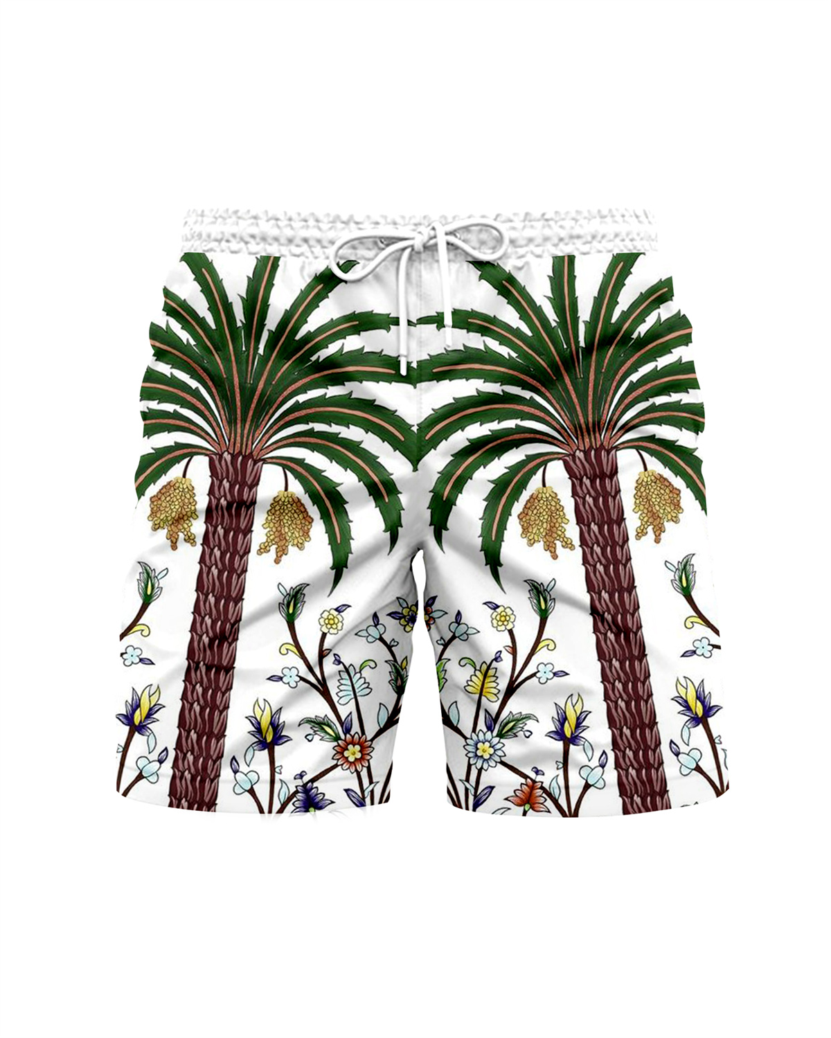 Suitmens Men's Hawaii Vacations Print Shirt Three-Piece Set 059