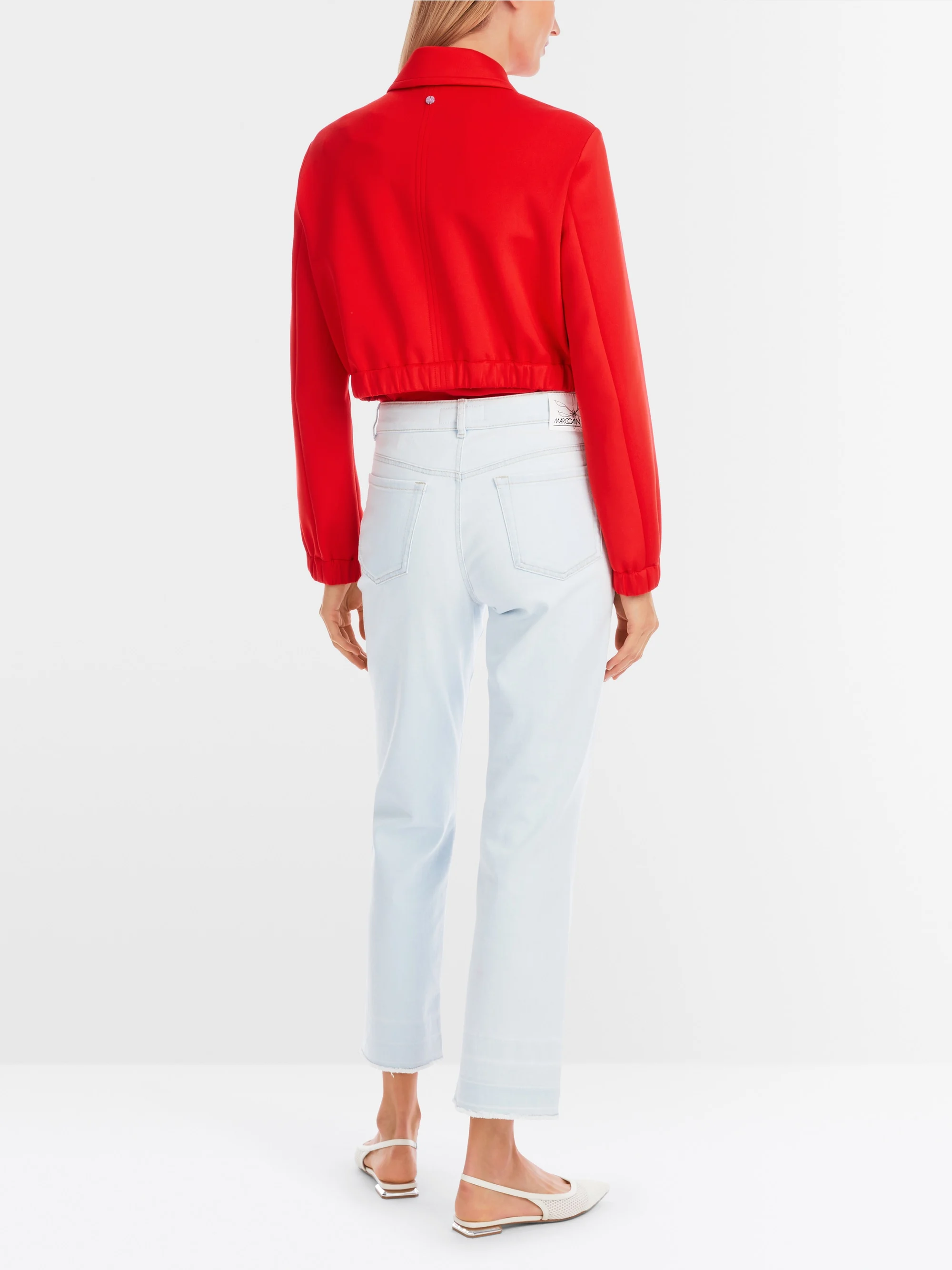 Marc-Cain Short Jacket in Scuba Jersey