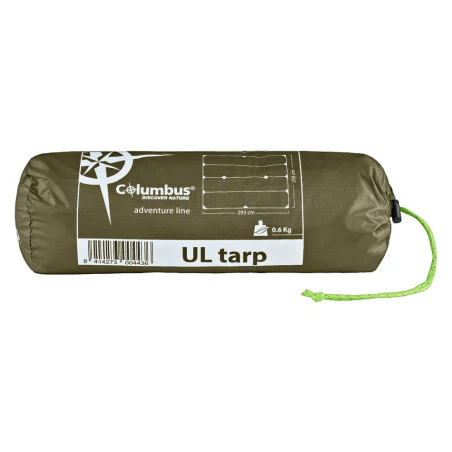 Columbus UltraLight Tarp 20D verde - Toldo de camping