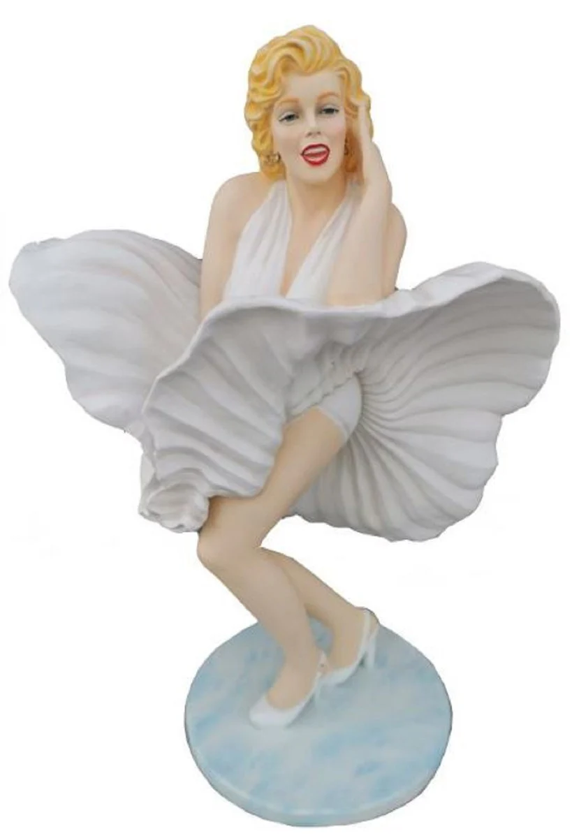 Casa Padrino Figura Decorativa Marilyn Monroe Multicolor H. 165 cm - Escultura de Decoración de Terraza de Jardín Resistente a la Intemperie