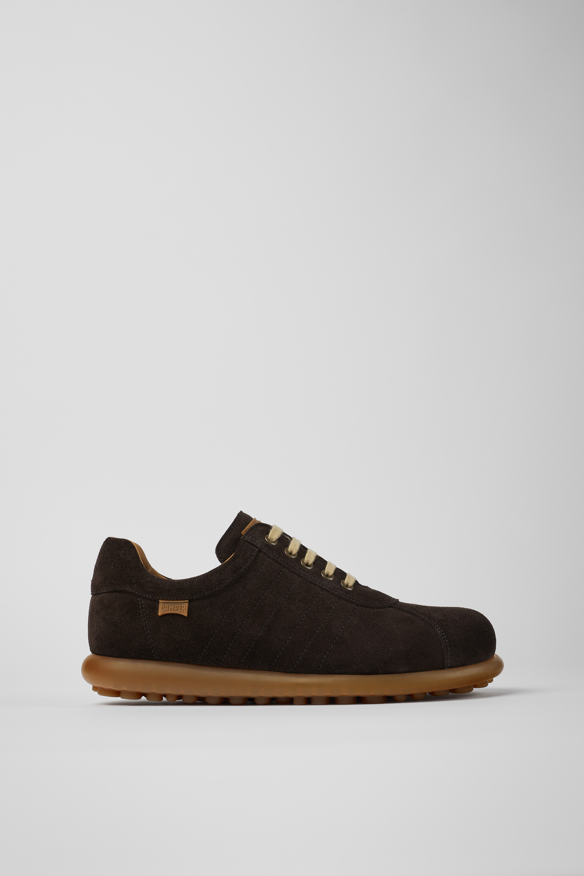 Pelotas - Gray vegetable tanned nubuck shoes for men