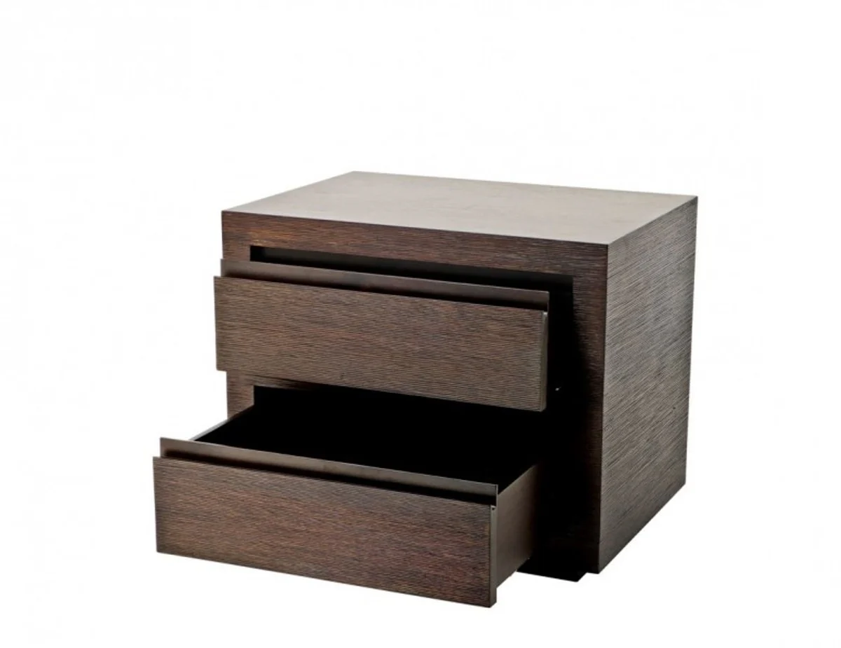 Casa Padrino luxury mahogany cabinet with 2 drawers 62 x 45 x H. 53 cm - Luxury Collection