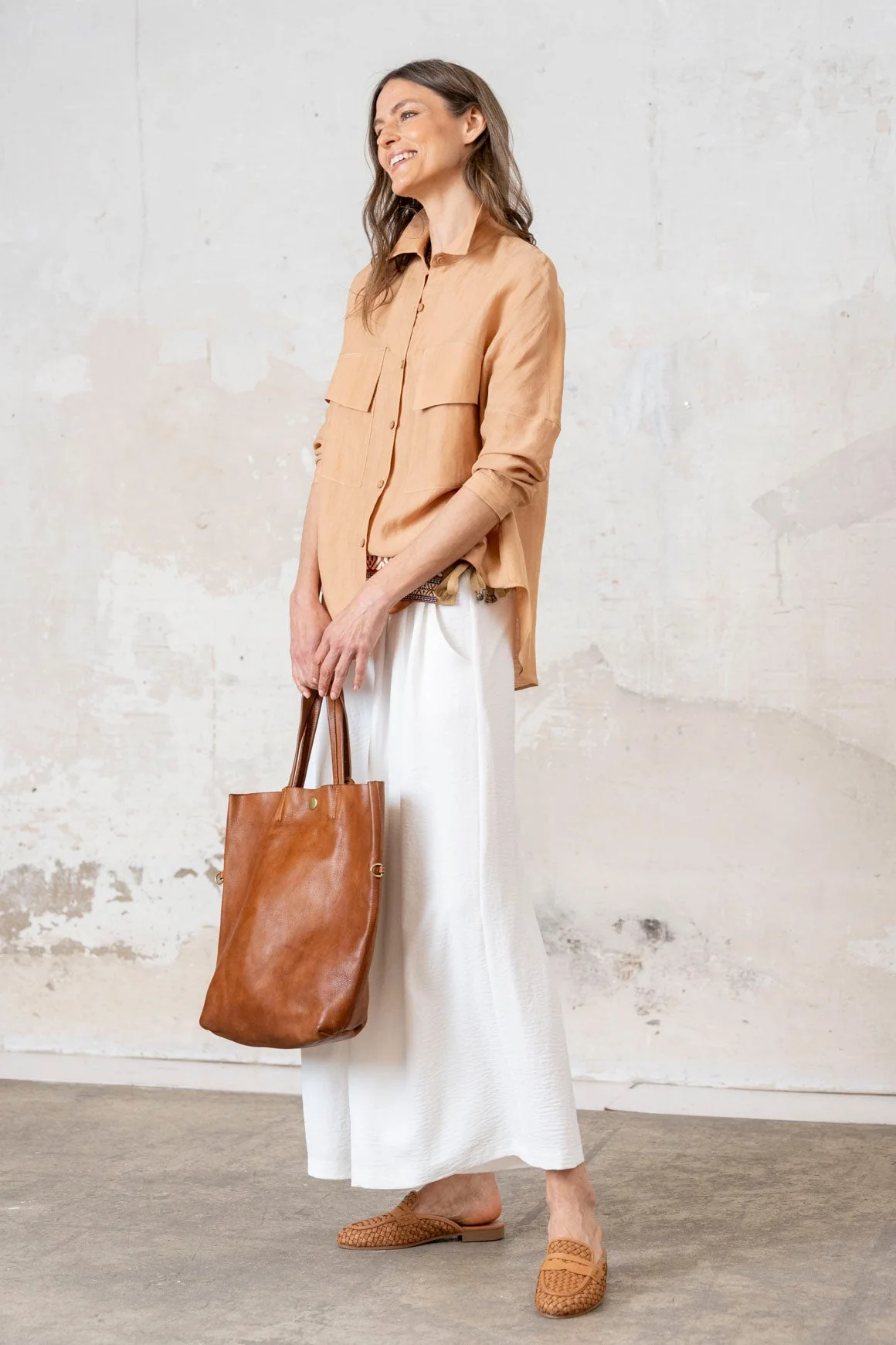 Rivera-spain Camisa Luserna camel