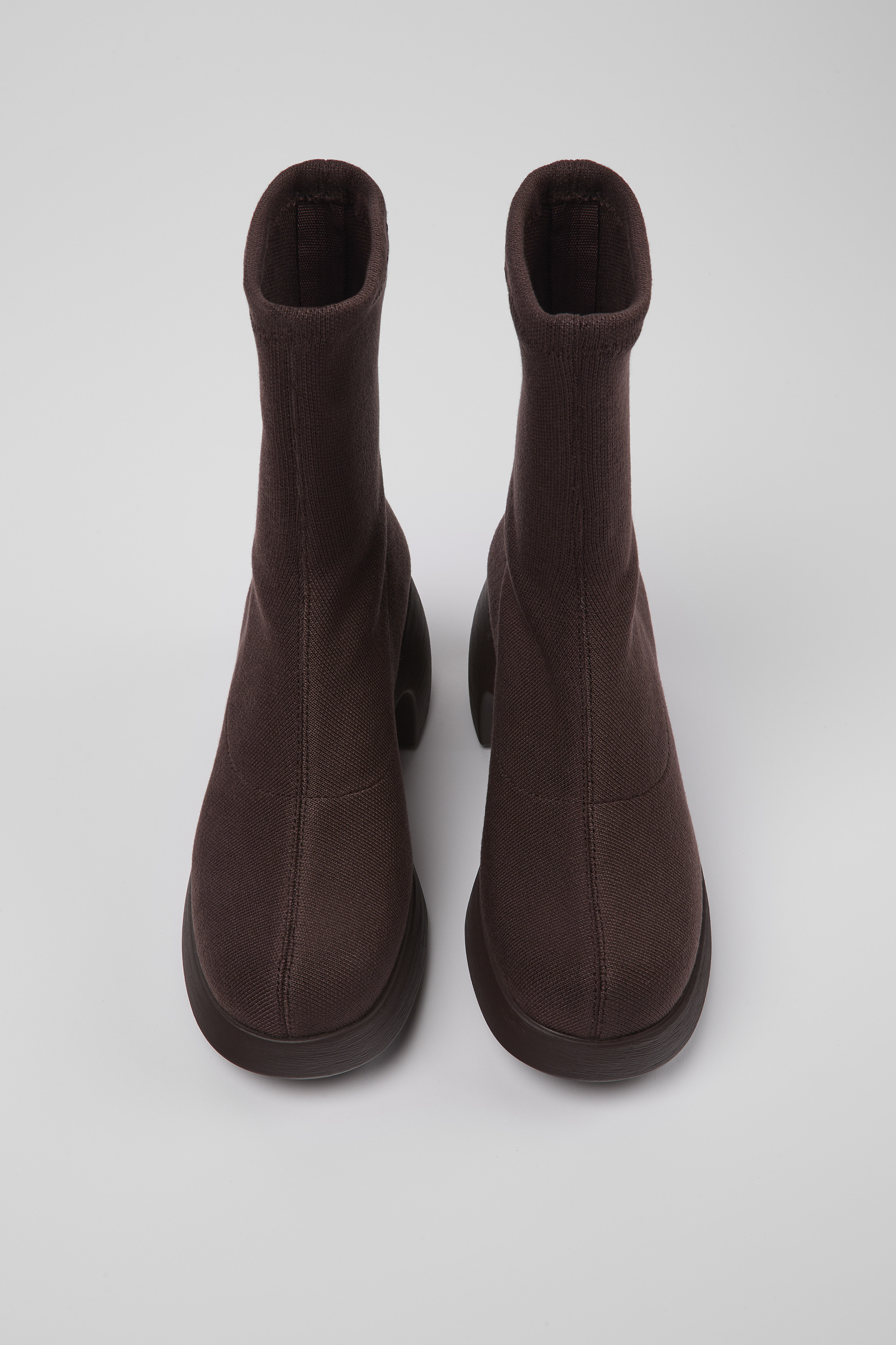 Thelma - Burgundy TENCEL Lyocell boots for women