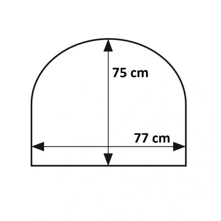 Somerjaus PASO RUEDA - 77*75 Faldón caravana con bordón