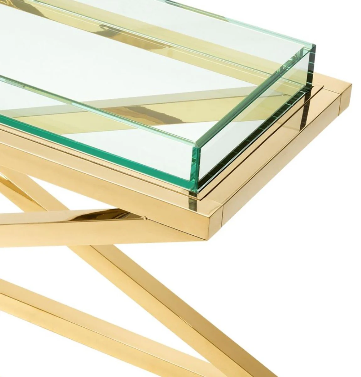 Casa Padrino consola / mesa de consola de lujo oro 150 x 45 x H. 77 cm - Muebles Para Hoteles