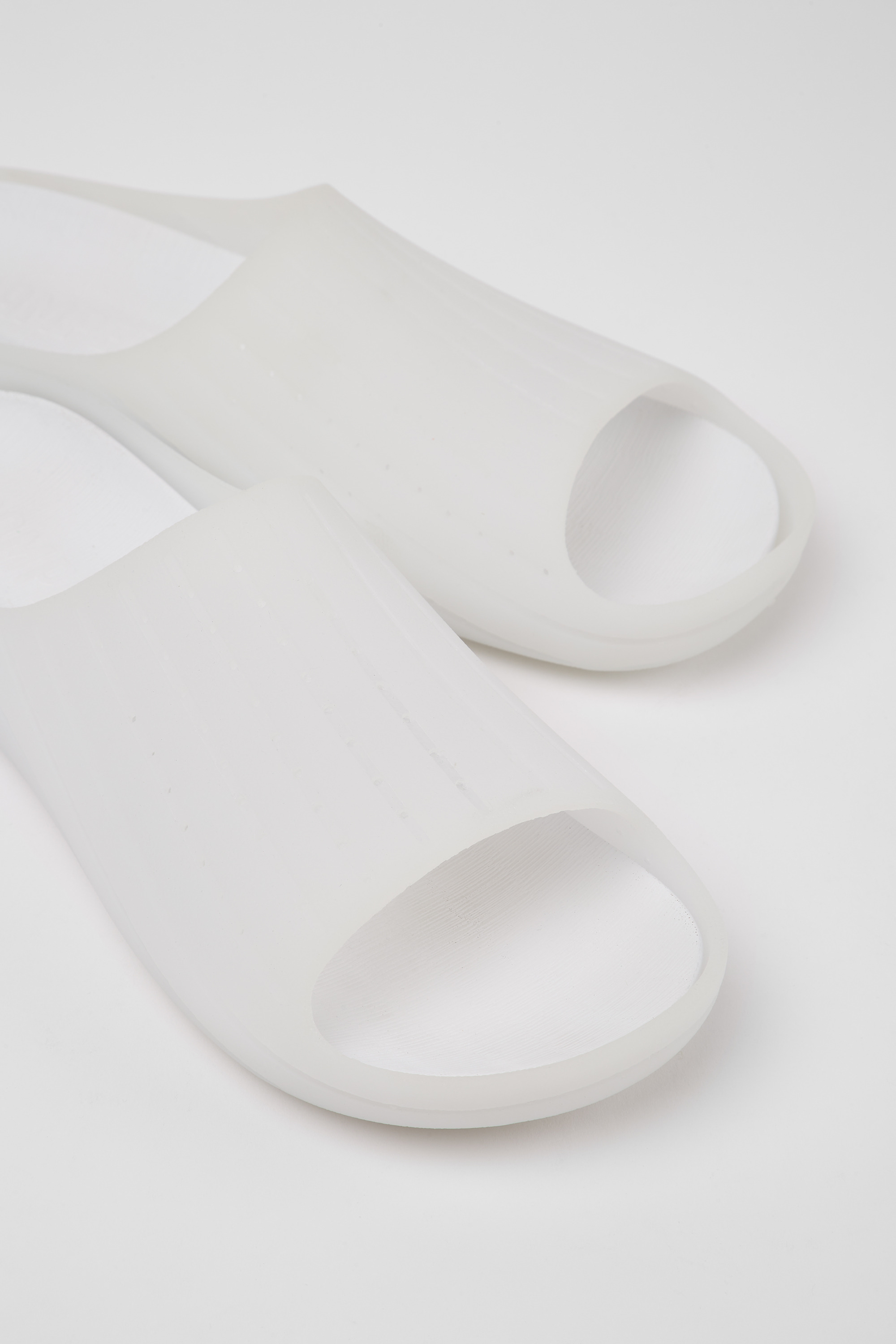 Wabi - White monomaterial sandals for men