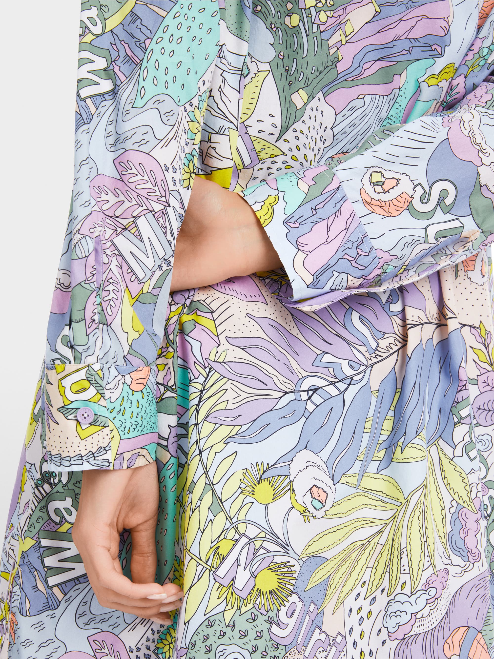 Marc-Cain Rethink Together printed dress