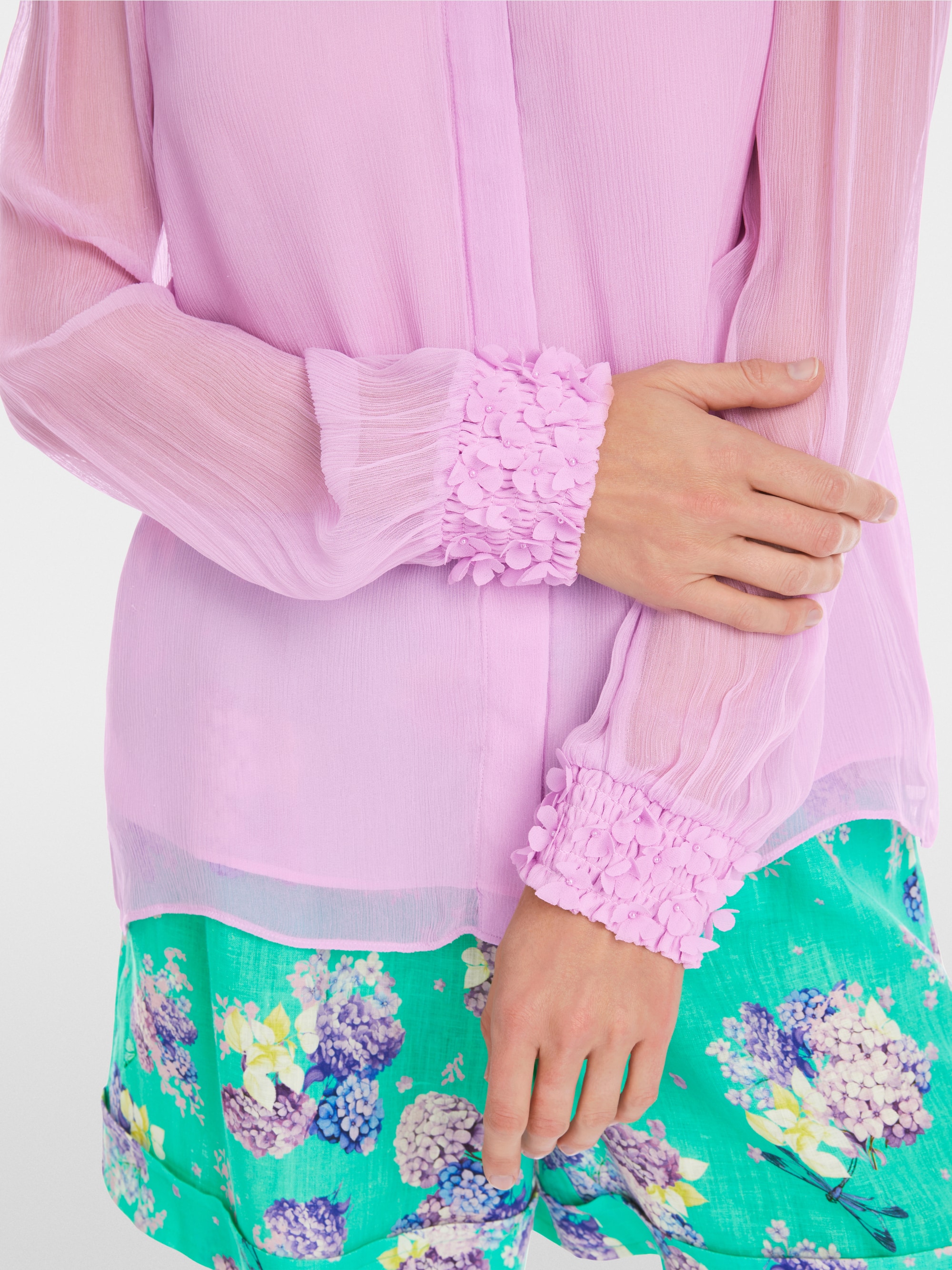 Marc-Cain Delicate viscose crepe shirt blouse